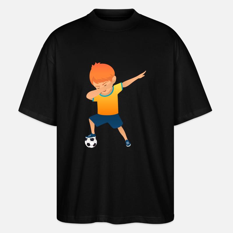 Soccer Boy Dab Dance - T-shirt bio Blaster 2.0 coupe oversize Stanley/Stella Unisexe - noir