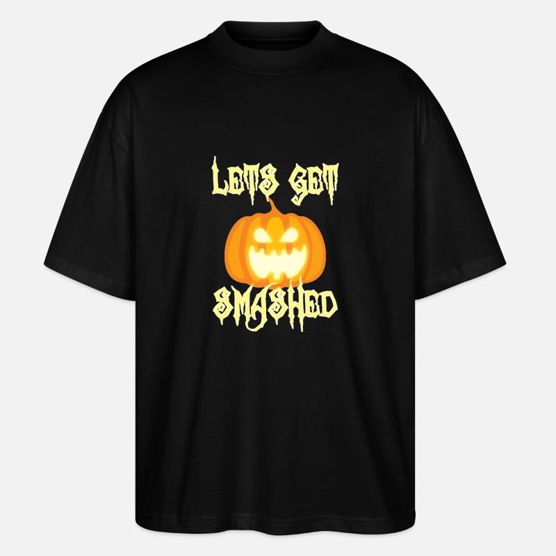 Halloween: Let 's Get Smashed - T-shirt bio Blaster 2.0 coupe oversize Stanley/Stella Unisexe - noir