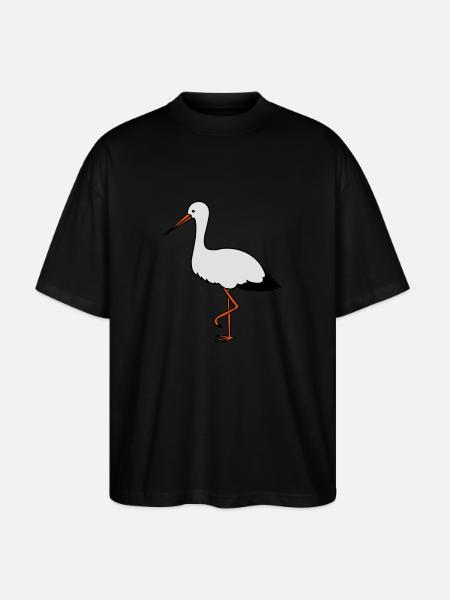 storch - Stanley/Stella Oversized Unisex Bio T-Shirt Blaster 2.0 - Schwarz