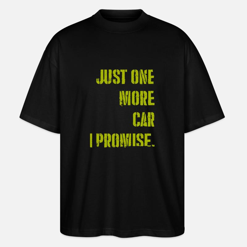 Nur noch ein CAR, versprochen - Stanley/Stella Oversized Unisex Bio T-Shirt Blaster 2.0 - Schwarz