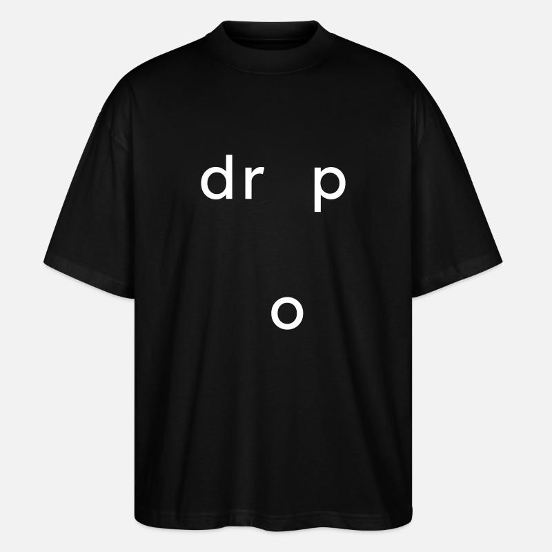 Drop Geschenk - Stanley/Stella Oversized Unisex Bio T-Shirt Blaster 2.0 - Schwarz