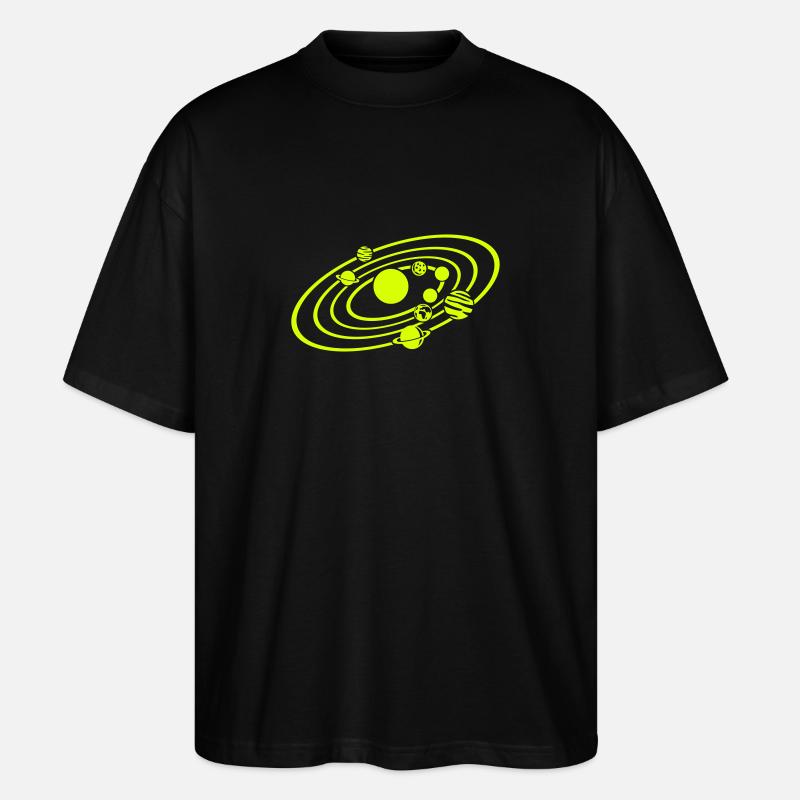 Planet - Stanley/Stella Oversized Unisex Bio T-Shirt Blaster 2.0 - Schwarz