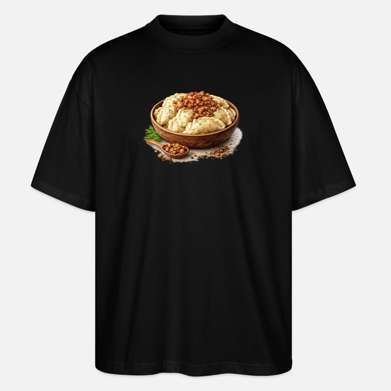 Wareniki - Stanley/Stella Oversized Unisex Bio T-Shirt Blaster 2.0 - Schwarz