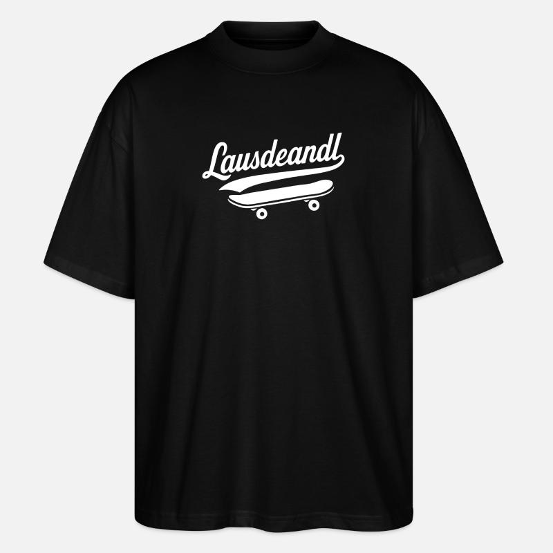 Lausdeandl - Stanley/Stella Oversized Unisex Organic T-shirt Blaster 2.0 - black