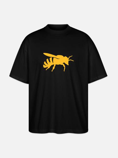 Bee - Stanley/Stella Oversized Unisex Organic T-shirt Blaster 2.0 - black