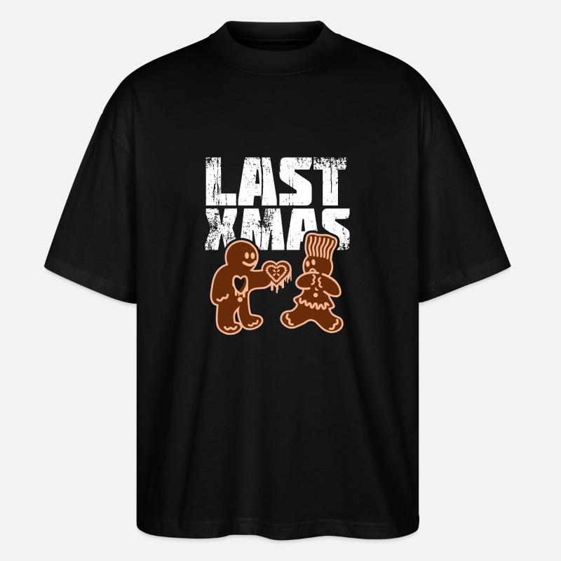 Last Christmas - T-shirt bio Blaster 2.0 coupe oversize Stanley/Stella Unisexe - noir