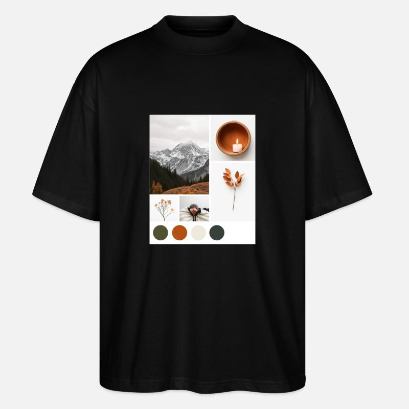 Ruhepause. - Stanley/Stella Oversized Unisex Bio T-Shirt Blaster 2.0 - Schwarz