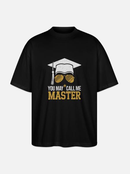 Design amusant pour le master - T-shirt bio Blaster 2.0 coupe oversize Stanley/Stella Unisexe - noir