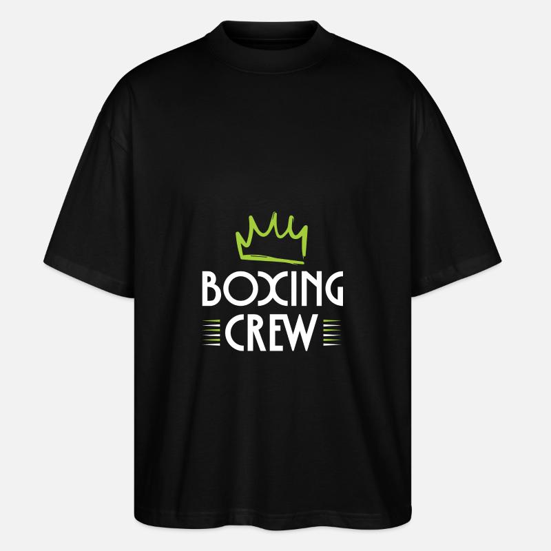 Équipe de boxe - T-shirt bio Blaster 2.0 coupe oversize Stanley/Stella Unisexe - noir