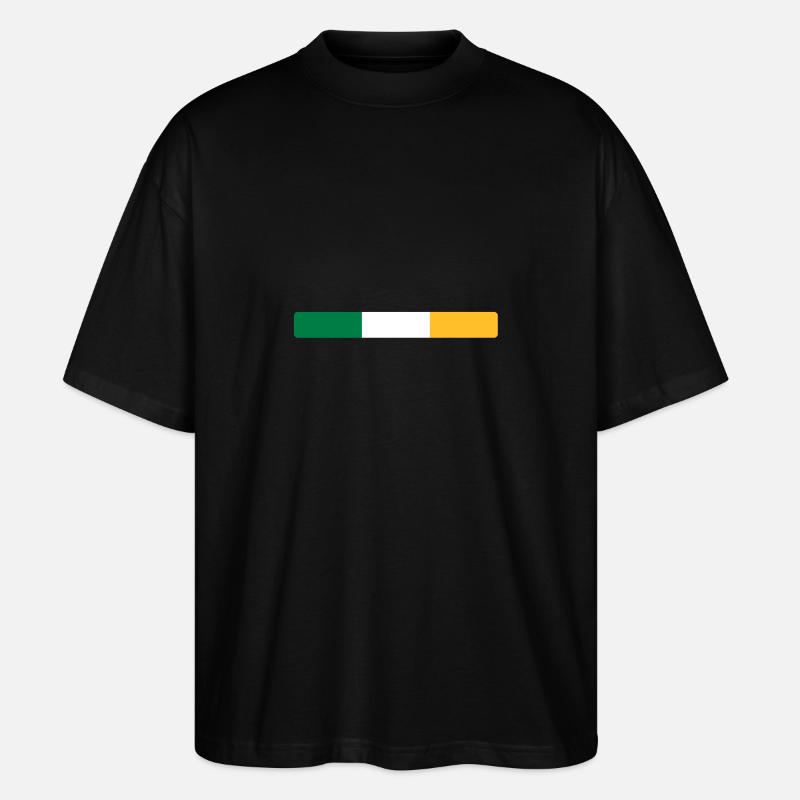Irlande - Stanley/Stella Oversized Unisex Bio T-Shirt Blaster 2.0 - Schwarz
