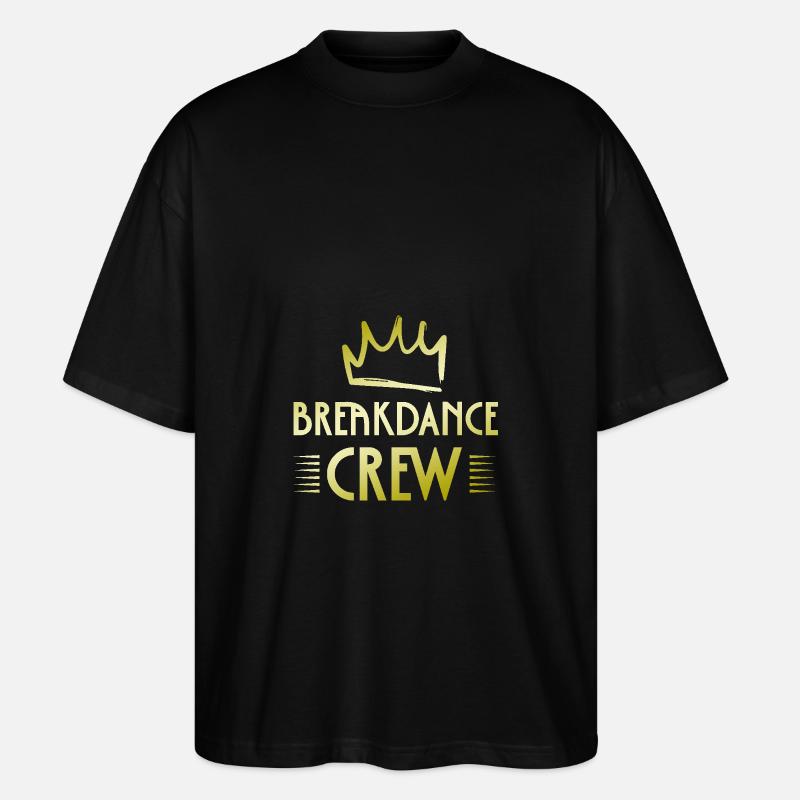 Équipe de breakdance - T-shirt bio Blaster 2.0 coupe oversize Stanley/Stella Unisexe - noir