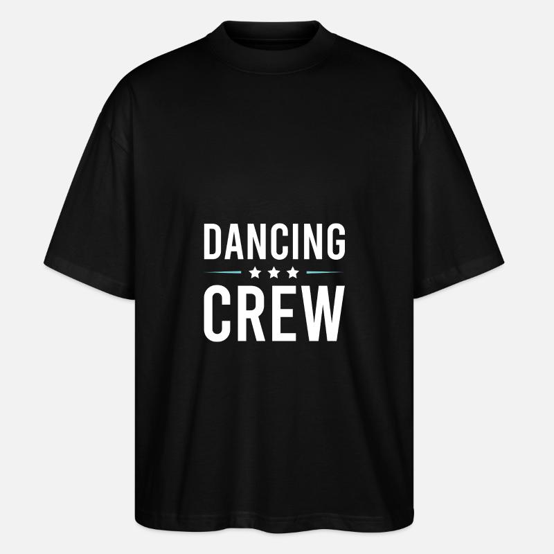 Équipe de danse - T-shirt bio Blaster 2.0 coupe oversize Stanley/Stella Unisexe - noir