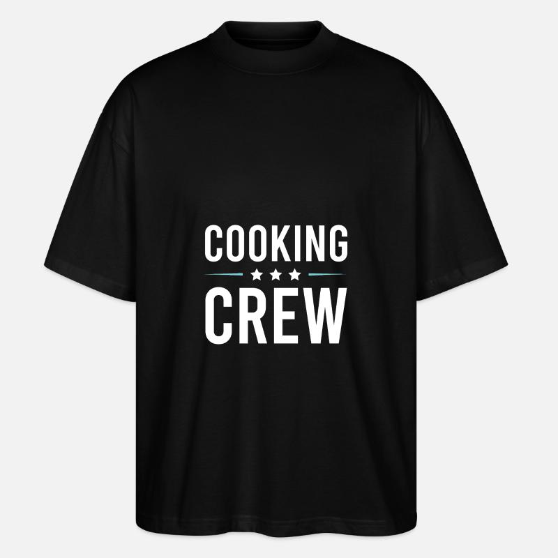 Équipe de cuisine - T-shirt bio Blaster 2.0 coupe oversize Stanley/Stella Unisexe - noir
