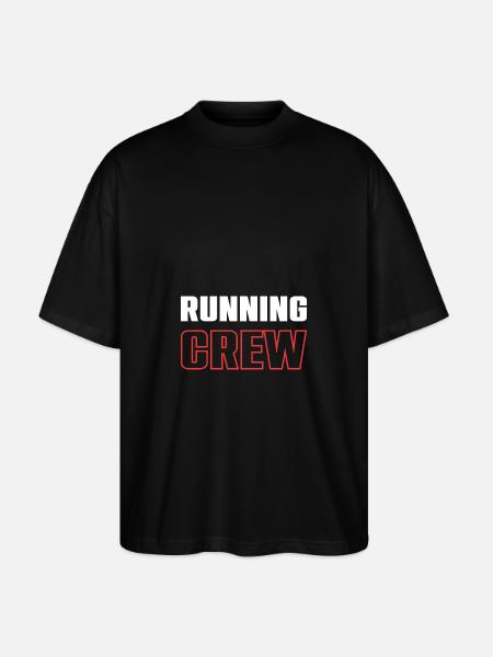 Équipe de course - T-shirt bio Blaster 2.0 coupe oversize Stanley/Stella Unisexe - noir