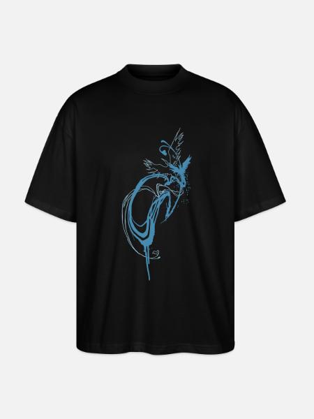 Phoenix - T-shirt bio Blaster 2.0 coupe oversize Stanley/Stella Unisexe - noir