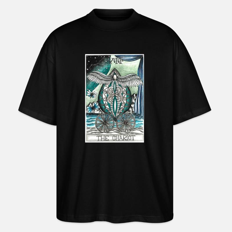 The Chariot - Stanley/Stella Oversized Unisex Bio T-Shirt Blaster 2.0 - Schwarz
