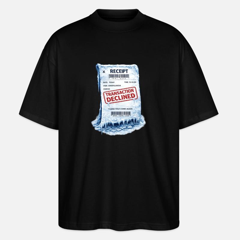 Reçu gelé : Transaction refusée - T-shirt bio Blaster 2.0 coupe oversize Stanley/Stella Unisexe - noir