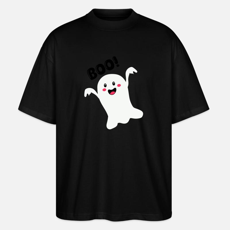 Fantôme 01 - T-shirt bio Blaster 2.0 coupe oversize Stanley/Stella Unisexe - noir