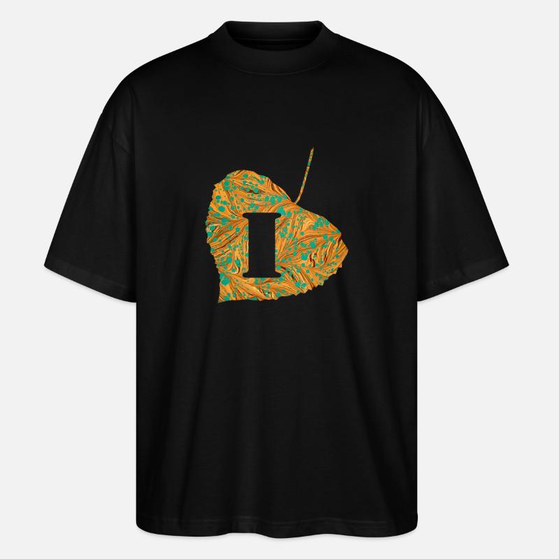 Feuille E 95 I - T-shirt bio Blaster 2.0 coupe oversize Stanley/Stella Unisexe - noir