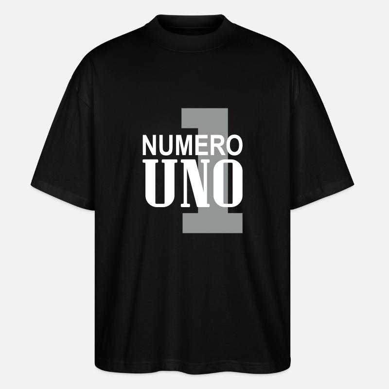 NUMERO UNO - T-shirt bio Blaster 2.0 coupe oversize Stanley/Stella Unisexe - noir