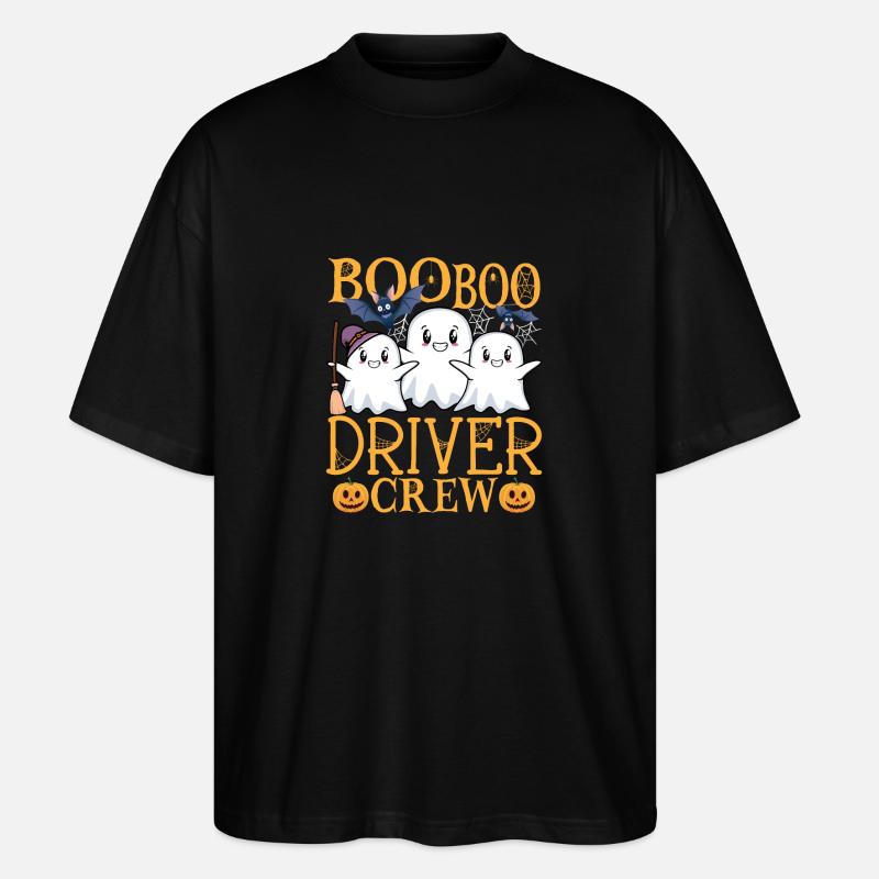 Fahrer uu Lustiger Fahrer - Stanley/Stella Oversized Unisex Bio T-Shirt Blaster 2.0 - Schwarz