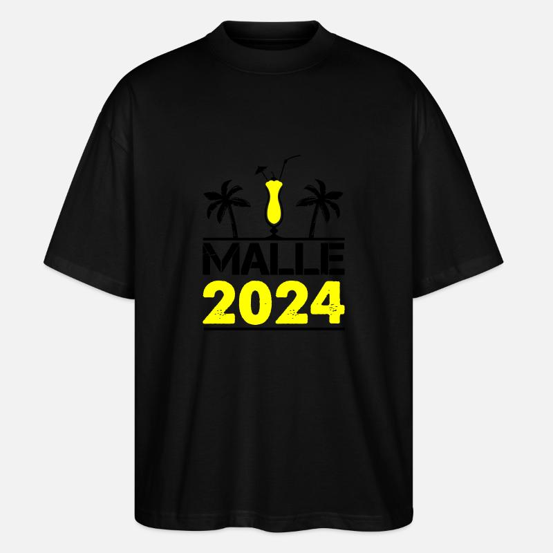 malle 2024 - Stanley/Stella Oversized Unisex Bio T-Shirt Blaster 2.0 - Schwarz