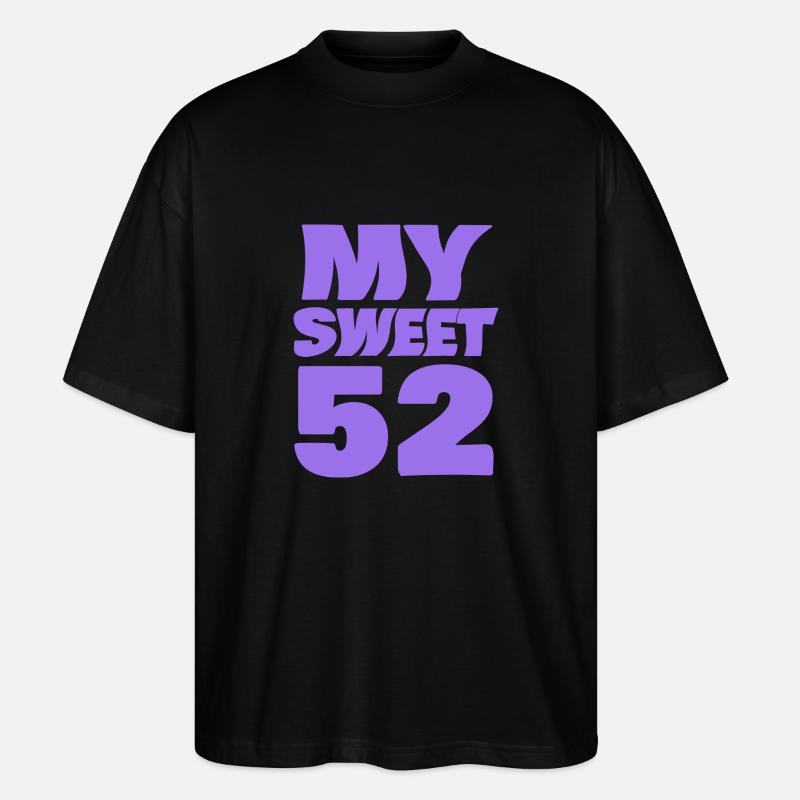 Alter 52 - Stanley/Stella Oversized Unisex Bio T-Shirt Blaster 2.0 - Schwarz