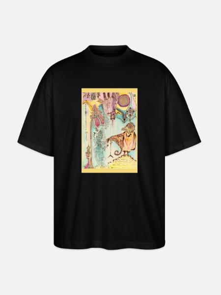 Dreambirds Edict - Stanley/Stella Oversized Unisex Organic T-shirt Blaster 2.0 - black
