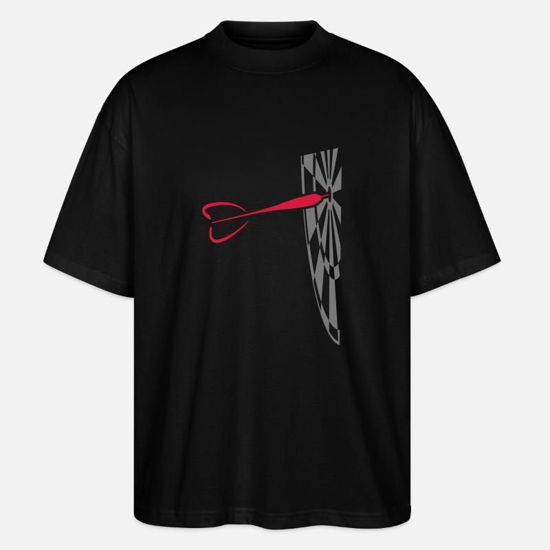 dart - Stanley/Stella Oversized Unisex Bio T-Shirt Blaster 2.0 - Schwarz