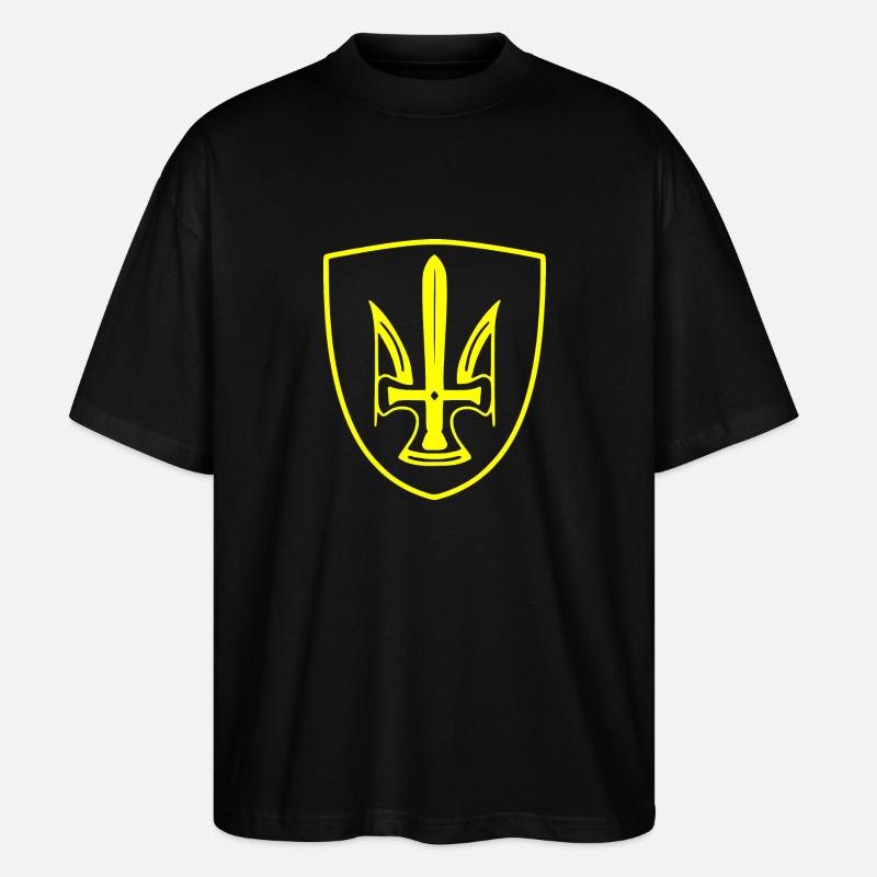 Ukraine - T-shirt bio Blaster 2.0 coupe oversize Stanley/Stella Unisexe - noir
