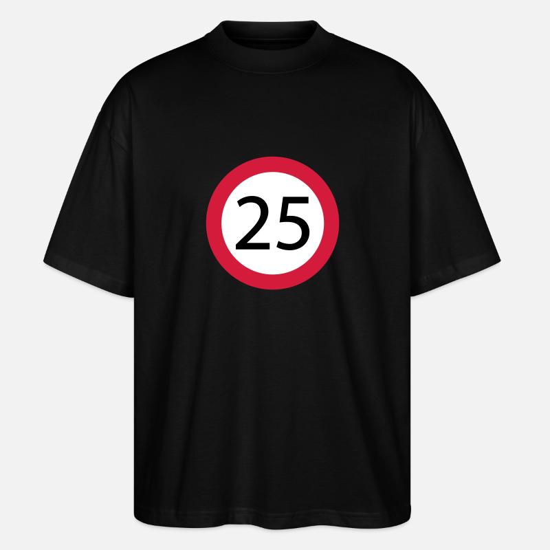 25 - Stanley/Stella Oversized Unisex Bio T-Shirt Blaster 2.0 - Schwarz