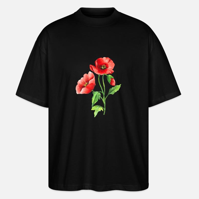Maki - T-shirt bio Blaster 2.0 coupe oversize Stanley/Stella Unisexe - noir