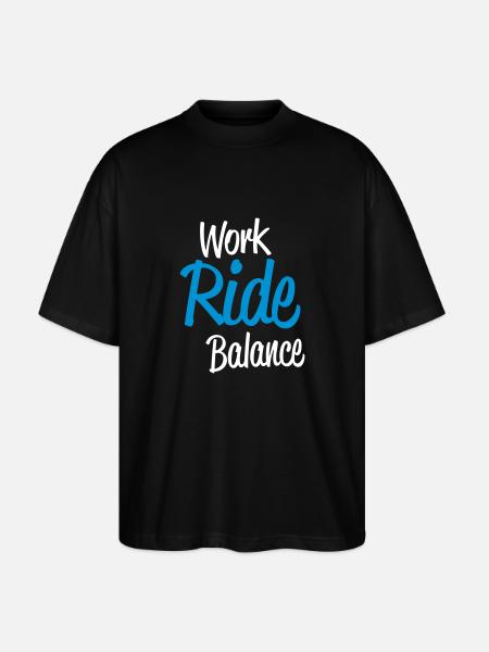 workridew - Stanley/Stella Oversized Unisex Organic T-shirt Blaster 2.0 - black