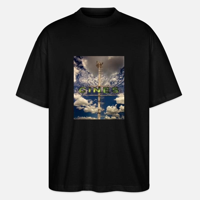 Kino - Stanley/Stella Oversized Unisex Bio T-Shirt Blaster 2.0 - Schwarz