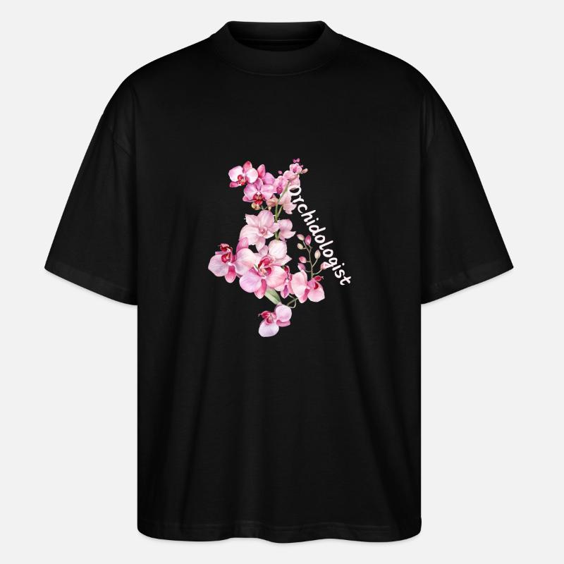 Orchideein - Stanley/Stella Oversized Unisex Bio T-Shirt Blaster 2.0 - Schwarz