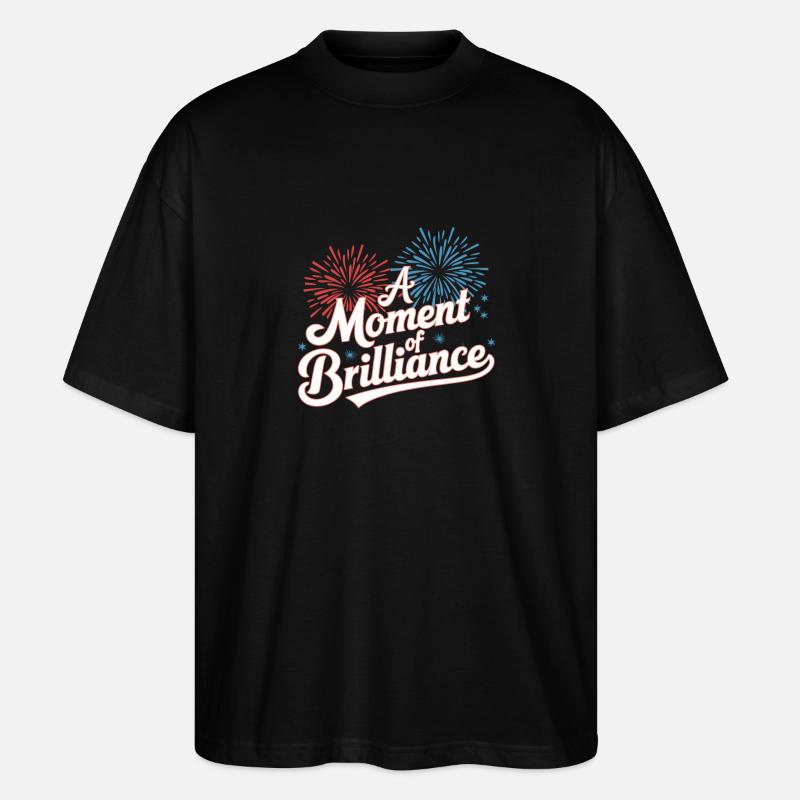 Pyrotechnics Fireworks Pyrotechnics - Stanley/Stella Oversized Unisex Organic T-shirt Blaster 2.0 - black