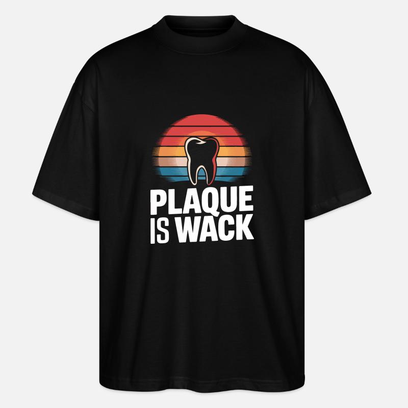 Dentiste Assistant dentaire Dents - T-shirt bio Blaster 2.0 coupe oversize Stanley/Stella Unisexe - noir