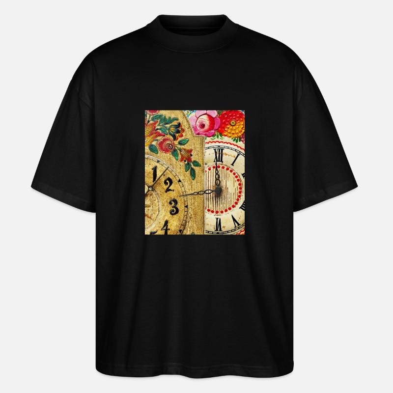 Forêt-Noire - Fois 3.0 - T-shirt bio Blaster 2.0 coupe oversize Stanley/Stella Unisexe - noir