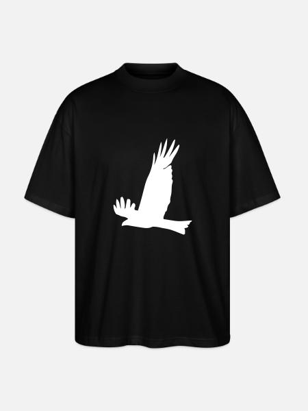 Eagle - Stanley/Stella Oversized Unisex Organic T-shirt Blaster 2.0 - black