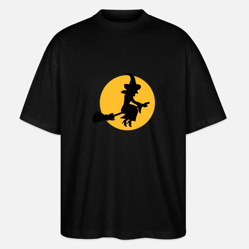 Sorcière - T-shirt bio Blaster 2.0 coupe oversize Stanley/Stella Unisexe - noir