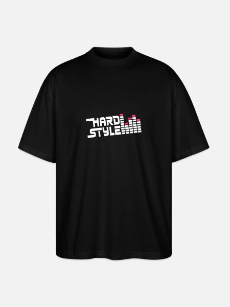 hard style hardtyle - Stanley/Stella Oversized Unisex Organic T-shirt Blaster 2.0 - black