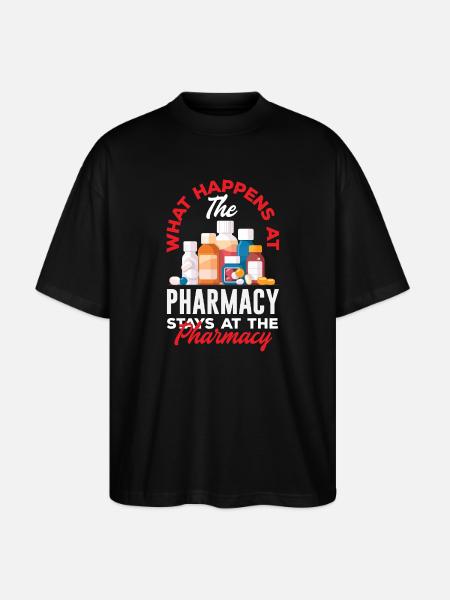 Pharmacist Pharmaceutical Technical - Stanley/Stella Oversized Unisex Organic T-shirt Blaster 2.0 - black