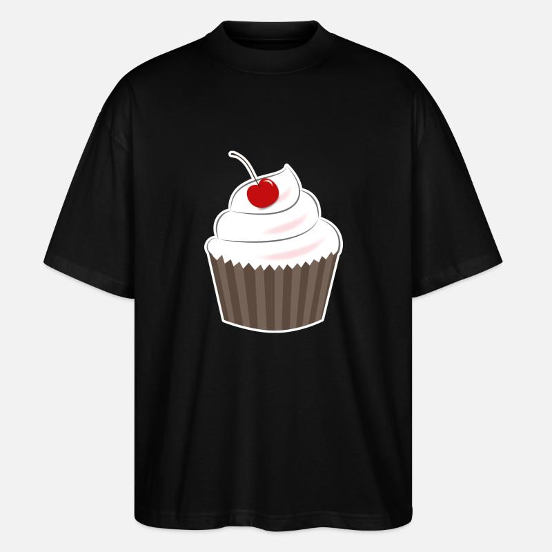 muffin - T-shirt bio Blaster 2.0 coupe oversize Stanley/Stella Unisexe - noir