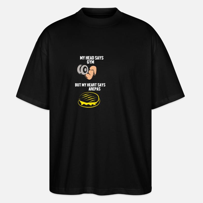 Kolumbien - Stanley/Stella Oversized Unisex Bio T-Shirt Blaster 2.0 - Schwarz