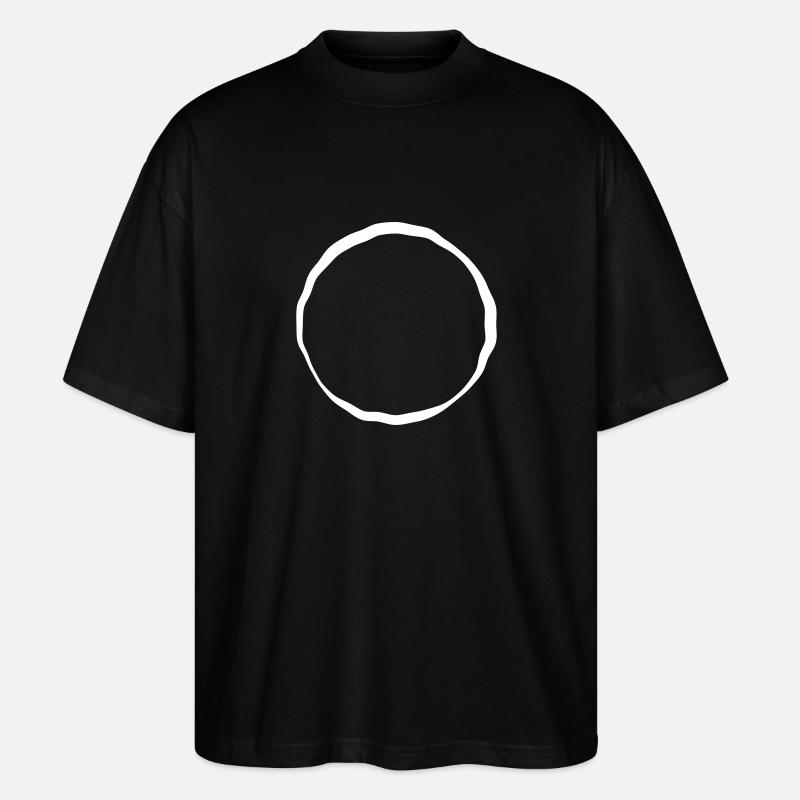 Lebenskreis - Stanley/Stella Oversized Unisex Bio T-Shirt Blaster 2.0 - Schwarz