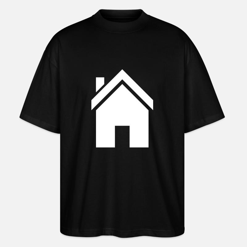 Haus 2 - Stanley/Stella Oversized Unisex Bio T-Shirt Blaster 2.0 - Schwarz