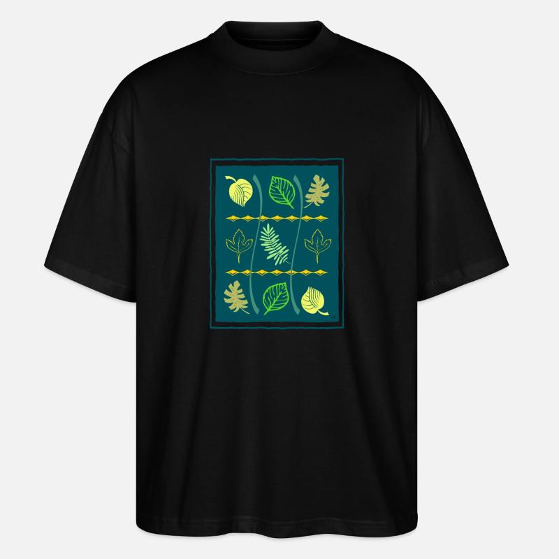 Mather Nature 🐢 - Stanley/Stella Oversized Unisex Bio T-Shirt Blaster 2.0 - Schwarz
