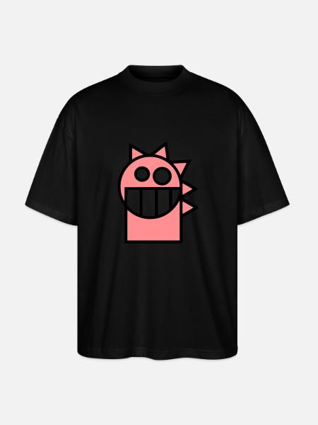Drachen - Stanley/Stella Oversized Unisex Bio T-Shirt Blaster 2.0 - Schwarz