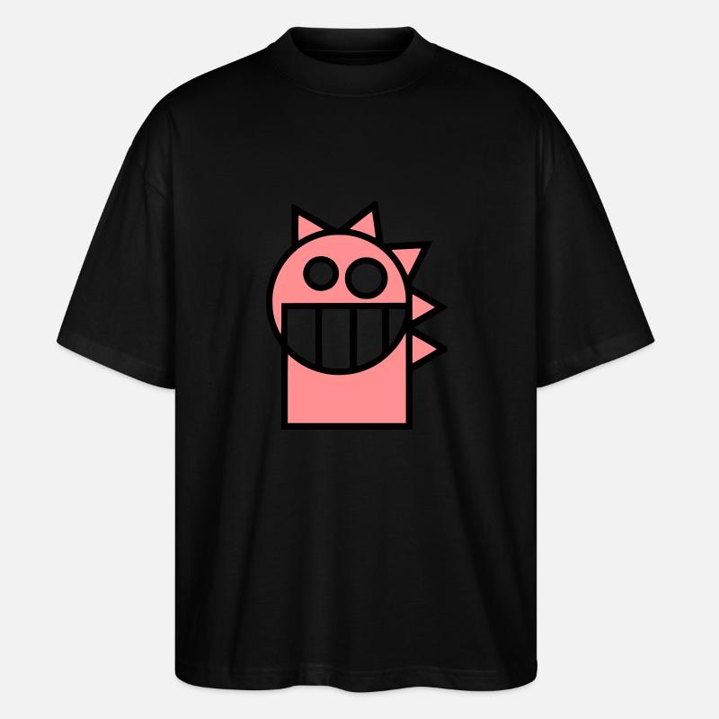 Drachen - Stanley/Stella Oversized Unisex Bio T-Shirt Blaster 2.0 - Schwarz