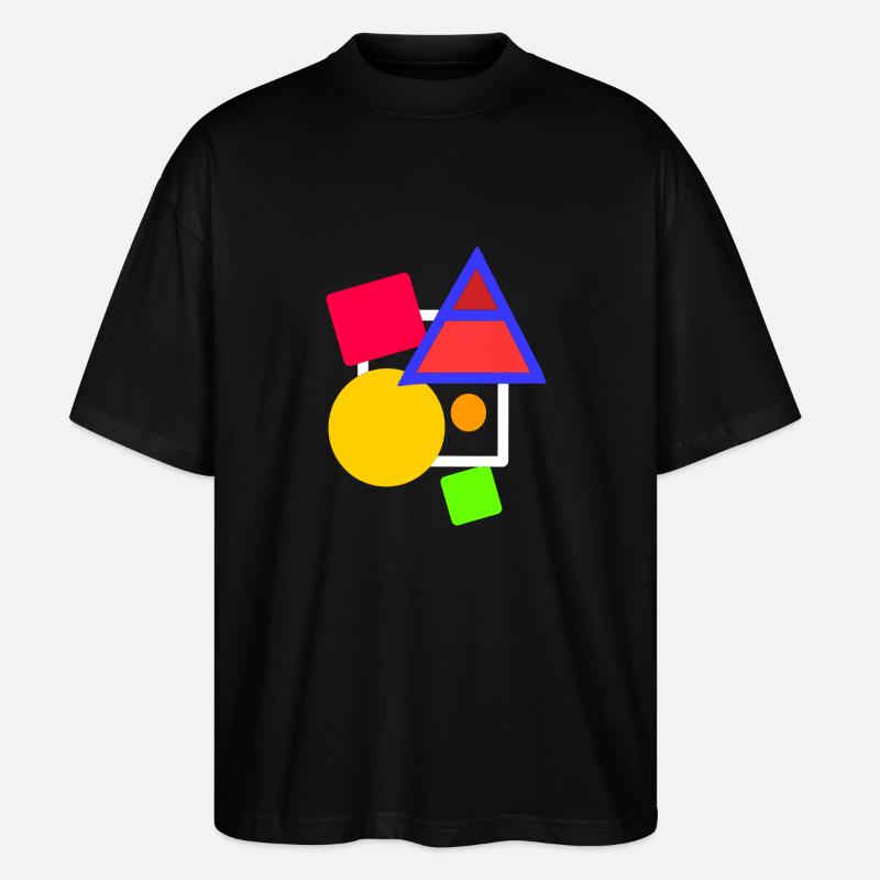 Sommer - Stanley/Stella Oversized Unisex Bio T-Shirt Blaster 2.0 - Schwarz